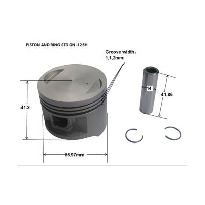 China High Performance Motorcycle Parts Piston Motocicleta AX100 AX100 for sale