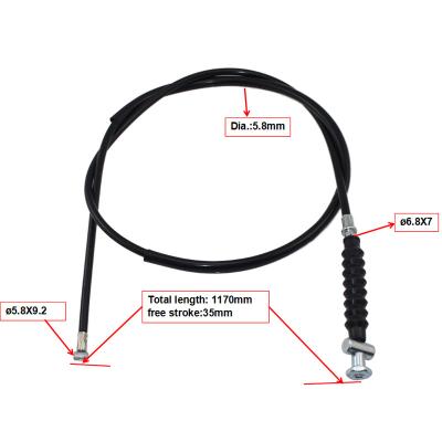 China High quality motorcycle parts clutch cable bajaj pulsar 180 pulsar 180 spare parts for sale