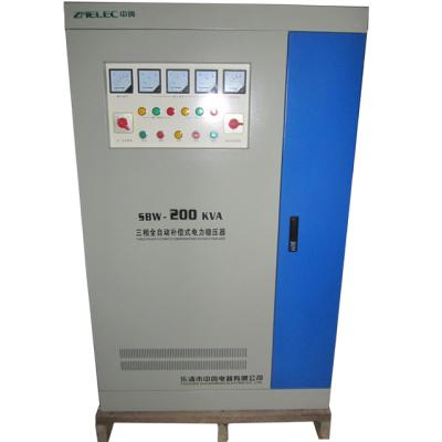 China Auto Voltage Regulator AVR 100kva 200kva Automatic Voltage Stabilizer / 200kw for sale