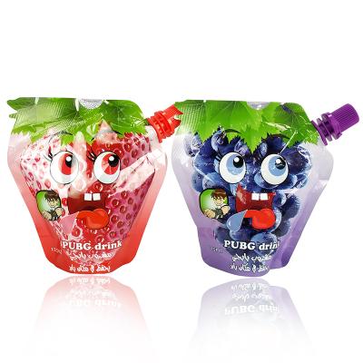 China Recyclable Squeeze Bag Food Grade Liquid Papers Refillable Spout Pouches for sale