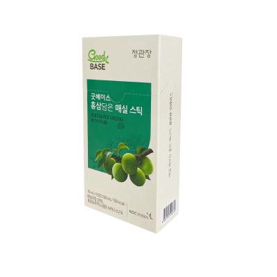 China Plum Juice Paperboard Food Packaging Paper Box Printing Logo Health Care Environmental Green Product for sale