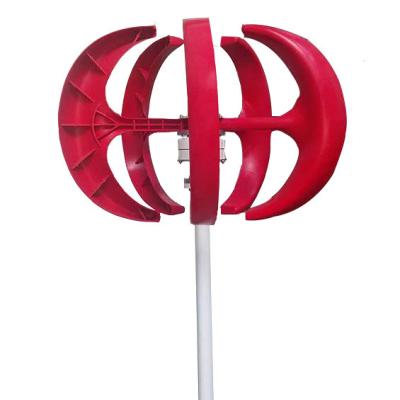 China Promotional Good Quality Red 2kw Lantern Shaped Wind Turbine Pole Price TK-2kw for sale