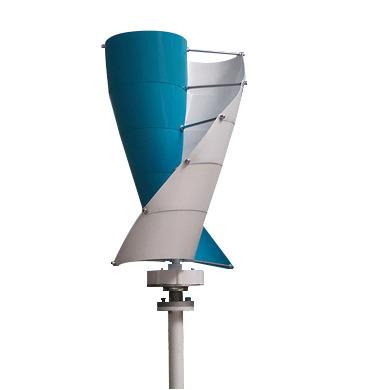 China Cast Aluminum Alloy Off Grid 2kw 48v / 96v Mini Vertical Wind Generator Manufacturer for sale