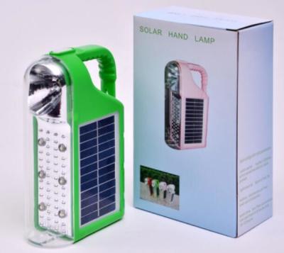 China Quality LED Solar Energy Light with Solar panels Poly 6V*1W and Lead acid battery 4V/3200MAH for sale