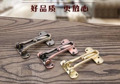 China Anti-theft Door Chain for hotel, Brushed Stainless steel Door Chain,  Security Door Holder with Factory Price for sale