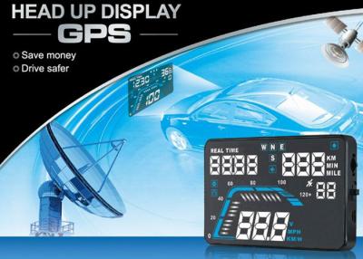 China Audi Q7 5.5 Inch Heads Up Speed Display Over Speed Alarm High - Definition Screen for sale