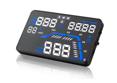 China GPS HUD Audi Q7 Heads Up Display , Multi - Function KMH Mile Auto Hud Display for sale