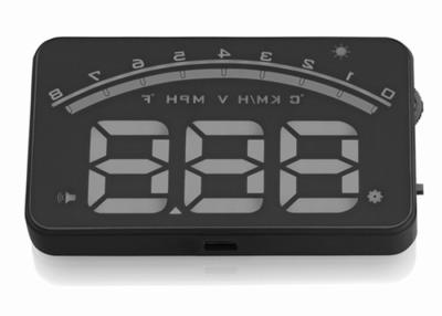 China M6 Head Up Display Portable Heads Up Speed Display Speedometer Digital Alarm Small Size for sale