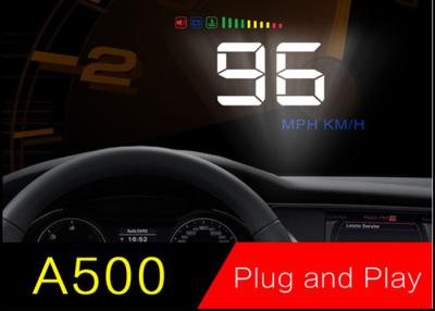 China Nissan Car Windshield Display 3.5 Inch ,  Honda Toyota Heads Up Display For Obdii Vehicles for sale