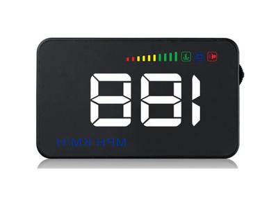 China 9V ~ 16Vdc A500 Hud Mini Head Up Display Over Speed Alarm High Definition Screen for sale