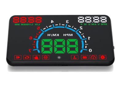 China 9V ~ 16V Dc Windscreen Speed Display , Auto Powers Off Speedometer Window Display for sale