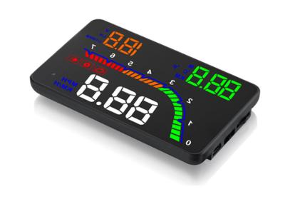 China Buzzer Alarm Heads Up Display Unit , Universal Head Up Display Fuel Consumption for sale