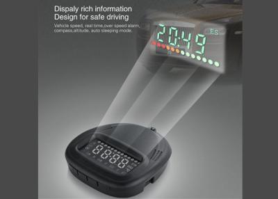 China Smart Display Function Heads Up Car Display 2 Inch A1 GPS Not Glare Customized for sale