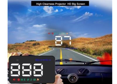 China GPS HUD Windshield Speed Projector , DC 8 - 18 - 24V Audi A5 Heads Up Display for sale