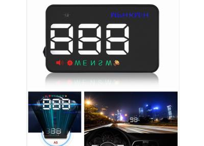 China 3.5 Inch Audi A5 Mini Head Up Display A5 GPS LED HUD Display Speed Compass for sale