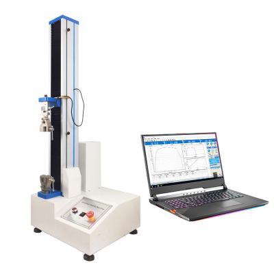 China Extensometer Pvc Universal Tensile Testing Machine Strength Tester for sale