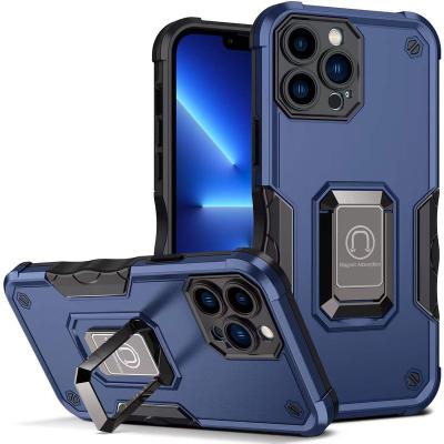 China New S21 Case Shockproof Shockproof Armor Case For Samsung 2022 Ultra With Built-in Magnetic Stand Phone Cover for sale