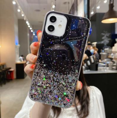 China Bling Shockproof Glitter Phone Case Covers Colorful Mobile Cases Women Girls Cover For iPhone 13 12 11 pro 6G 7PLUS Max 8 X XS XR SE2020 for sale