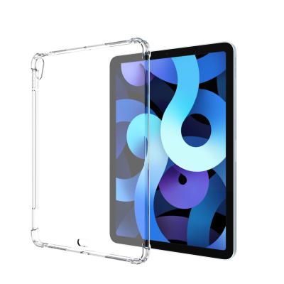 China Flexible Clear Shockproof Anti-Shock Shockproof TPU Air Cushion Gel Corner Bumper Cover For Apple iPad Pro 11 2020 / iPad Air 4 for sale