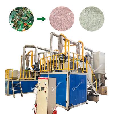 China E Waste Recycling Plant High Recovery pcb recycled plant China Manufacturer electronic waste pcb recycling equipment for sale