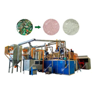 China Waste Recycling Plant Henan Factory Direct E-waste recycling machine equipment plant Scrap pcb Recycling machine price for sale