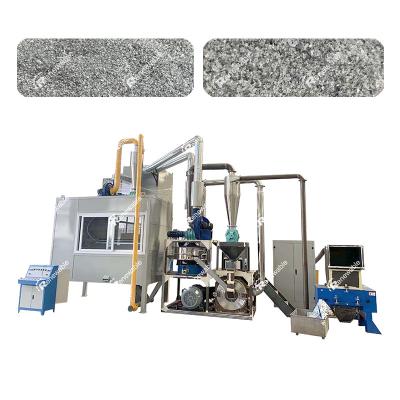 China Waste aluminium and plastic separating High Efficiency Aluminum Plastic Recycling Machine Manufacturer Aluminium Blister Separator Price for sale