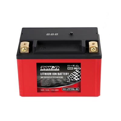 China Motorcycle Battery LFP19BL-BS Motorcycle Batteries 12V CCA6500 12-16Ah Motorcycle Battery Lithium for sale