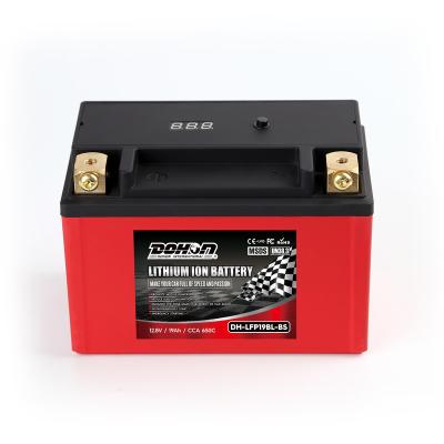 China Motorcycle Motorbike Lithium Battery LifePO4 12.8V 360WH 19L-BS Battery For ATV Scooter Dirt Bike for sale