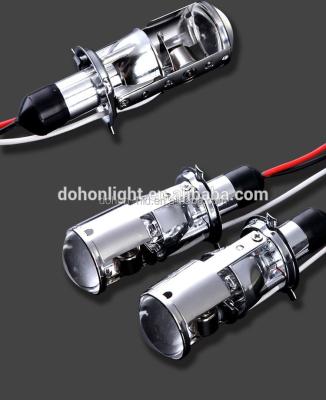 China Mini Projector Lens H4 HID Xenon Bulb HID Lens 4300K/6000k With Waterproof, CE, ROHS Q5 Certification for sale