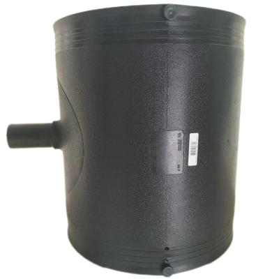 China Pipe Lines Connect Poly Pipe Electrofusion Fittings Reducing Tee 100mm HDPE Pipe Black HDPE Thermofusion Pipe for sale