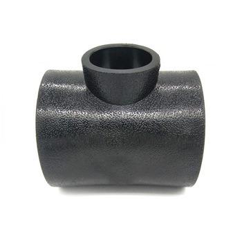 China Pipe Lines Connect HDPE Reducing Tee HDPE Pipe Fittings Tees HDPE Water Pipe Fittings for sale