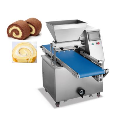 China Hotels High Efficiency Log Cake Forming Line China Manufacturer Cake Making Machine Depositor Production Line for sale