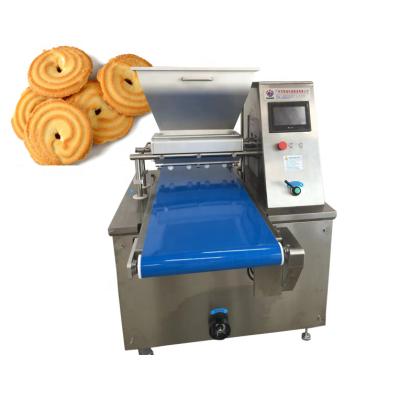 China Guangzhou Huide Full Automatic Stainless Steel Cookies Dropper Machine Cookie Making Machine Snack Dropper Machine for sale