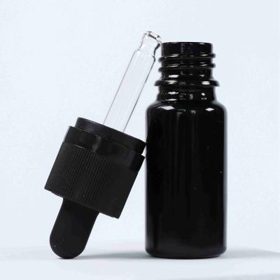 China 30ml cosmetic essential oil cbd oil bottle anti uv glass dropper bottle Te koop