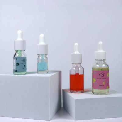 中国 Essential Oil Bottle Labels Essential Oil Cosmetic Glass Cosmetic Dropper Bottle 販売のため