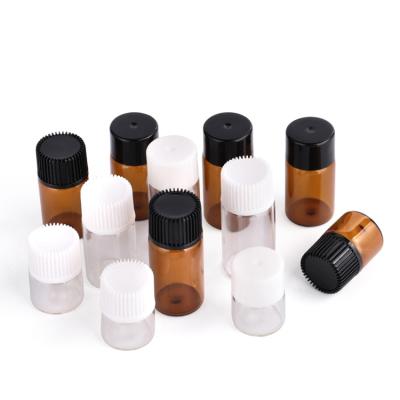 China 3Ml Personal Care Control Glass Perfume Spray Bottle Screw Mouth Glass Bottle Spray Bottle Small en venta