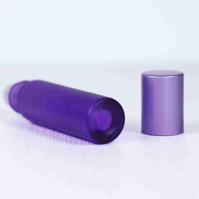 China 2021 Hot Sale Cosmetic Amber Essential Oil Roller Bottle 5ml 10ml for sale