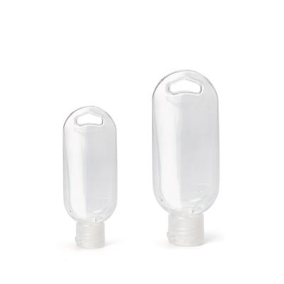 중국 Gel factory hot sale empty hand sanitizer water spray bottle with carabiner 판매용