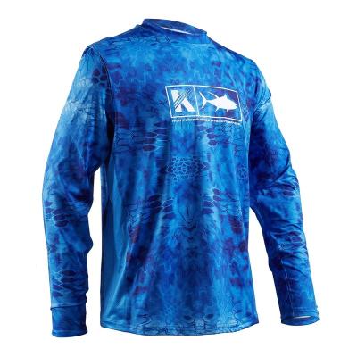 China Custom QUICK DRY Your Design Sublimation Fishing Tank Top UV Protection Tournament Long Sleeve Men Fishing Hoodie Quick Dry Fishing Shirts for sale