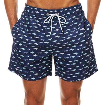 China QUICK DRY High Quality Custom Boardshorts Mens 4 Way Stretch Sublimation Printed Mens Beach Shorts Swim Trunks For Sale for sale