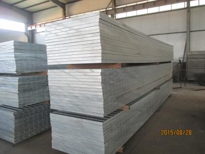 China Traditional Hot Dipped Galvanized Steel Grating Steel Grating Weight Steel Flooring for sale