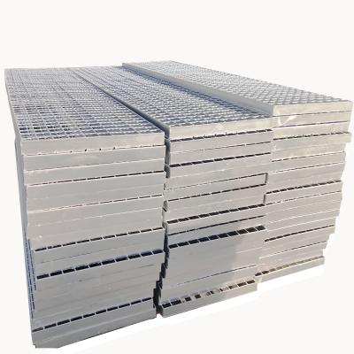 China Industrial Metal Material Hot Dipped Galvanized Steel Grating Stage For Building Construction for sale