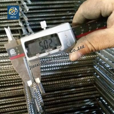 China Construction Building Material Steel Bar Welded Wire Mesh , Concrete Rebar Reinforcement Wire Mesh For Construction for sale