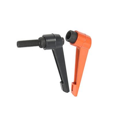 China Alloy Factory Plastic Material Clamp Adjustable Lever Handle For Lathe Machine for sale