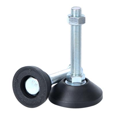 China Amazon Hot Selling Round High Quality Materials M12 Adjustable Leveling Feet Screws With No Holes for sale