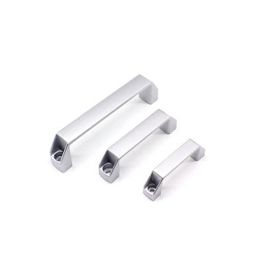 China Aluminum Alloy/Professional Manufacturer Nylon Cabinet Pull Aluminum Alloy Drawer Handle For Tool Box for sale