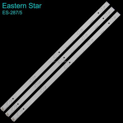 China TV ES-287 525mm LED TV backlight FINGER 28B2550 3030C 5S1P 17MM use REV.V4 for GOLDSTAR 5LEDs for sale