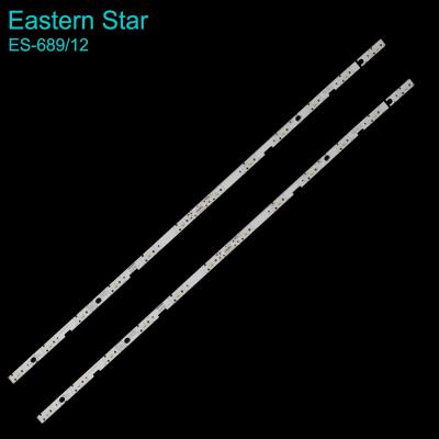 China ES-689 LED TV backlight strip 65inch MP V5.0 launch 58.39mm 3Series 4parallel LED TV for oshiba 65L9400U 24pcs/set use T for sale