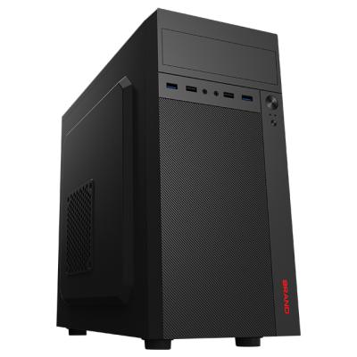 China With Fan Four USB Ports 0.45mm Thickness Mid Entry Level Desktop Micro Case ATX Tower Computer Case for sale