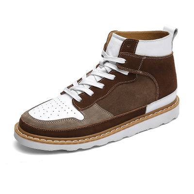 China New Arrival Rubber Autumn Genuine Leather Winter Ankle Skateboard Shoes for Female and Male for sale